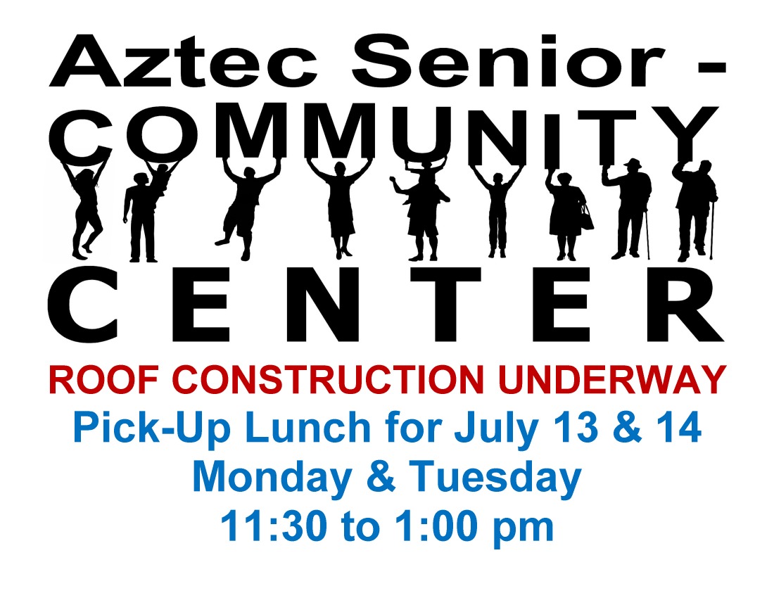 Aztec senior Center Closed
